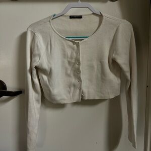 Brandy Melville Cream Crop Top